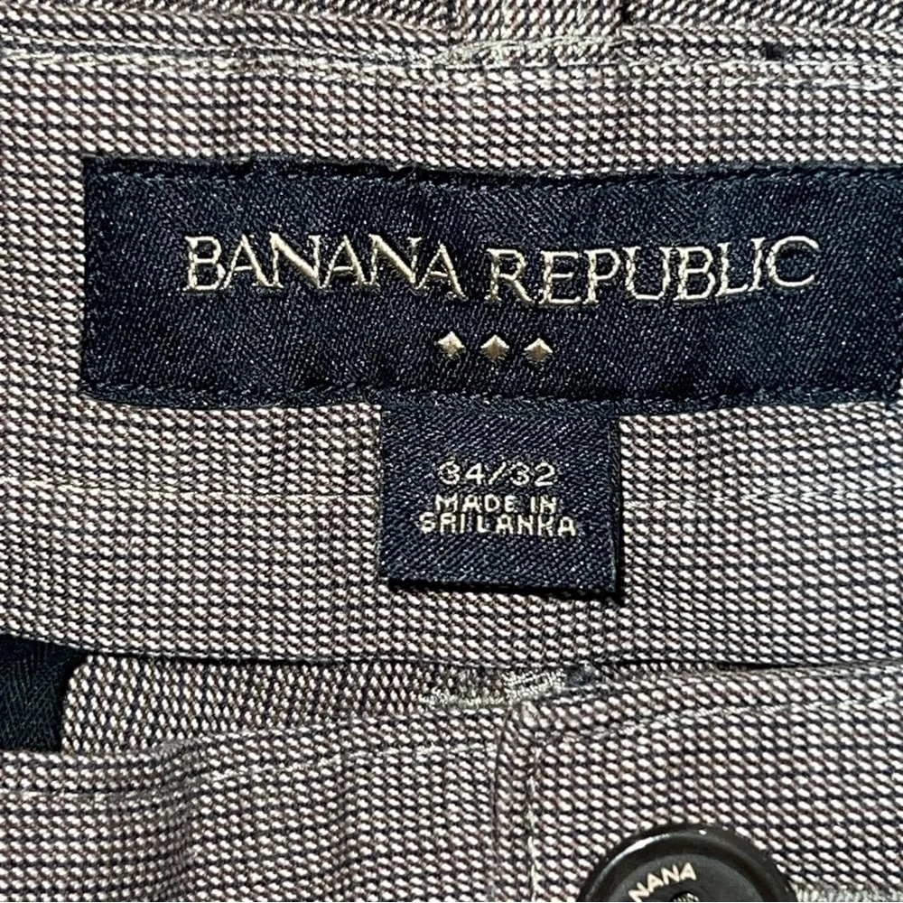 Banana Republic Men’s Slim Fit Textured Chino Pants 34x32 – Classic Style